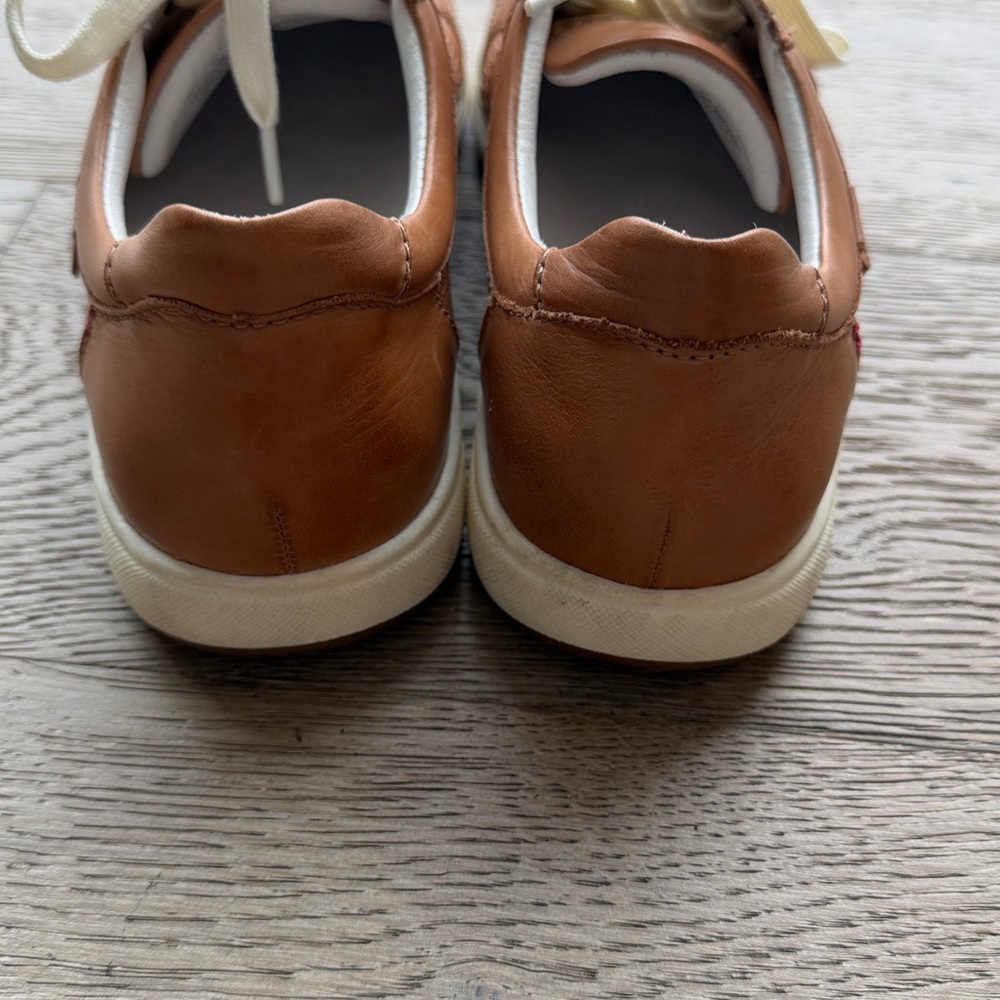 EUC Josef Seibel 'Caren' (Cognac / Camel / Ivory) Sneaker in 37 Retail: $160 - Picture 11 of 16